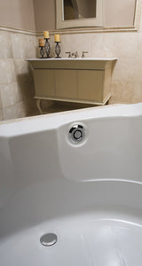 PUSHCONTROL BATH WASTE AND OVERFLOW