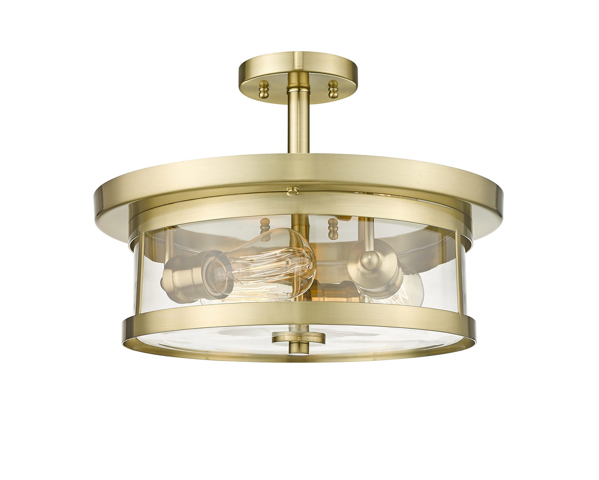 Semi Flush Mount YS22137-3SF-GD