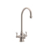 Georgian Era Three Handle Bar/Food Prep Filter Kitchen Faucet