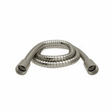 150 Cm (59") Double Interlock Flexible Hose, Swivel And 2 Check Valves