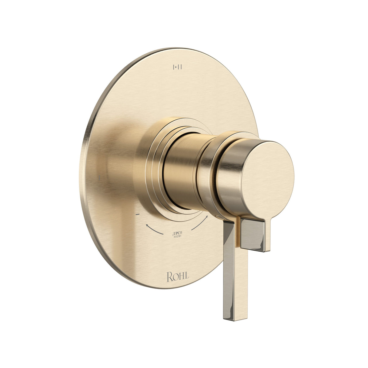 Lombardia™ 2-way Type T/P (thermostatic/pressure balance) coaxial patented trim