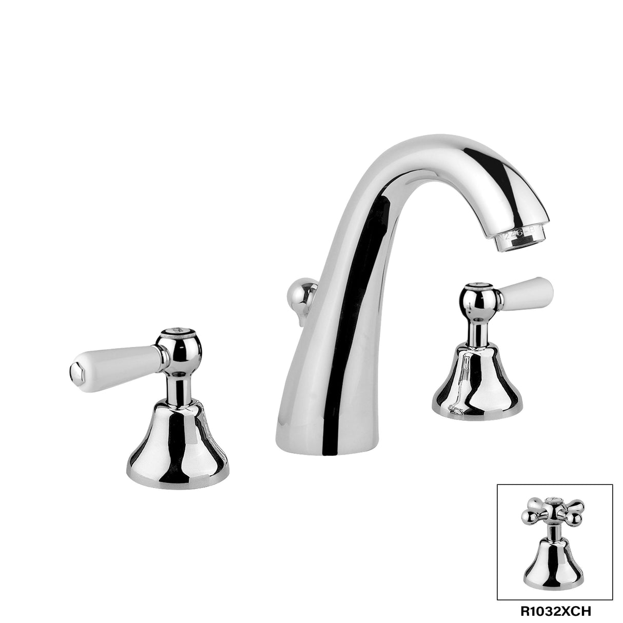 Widespread Lav - drain included - Colonial R1032L