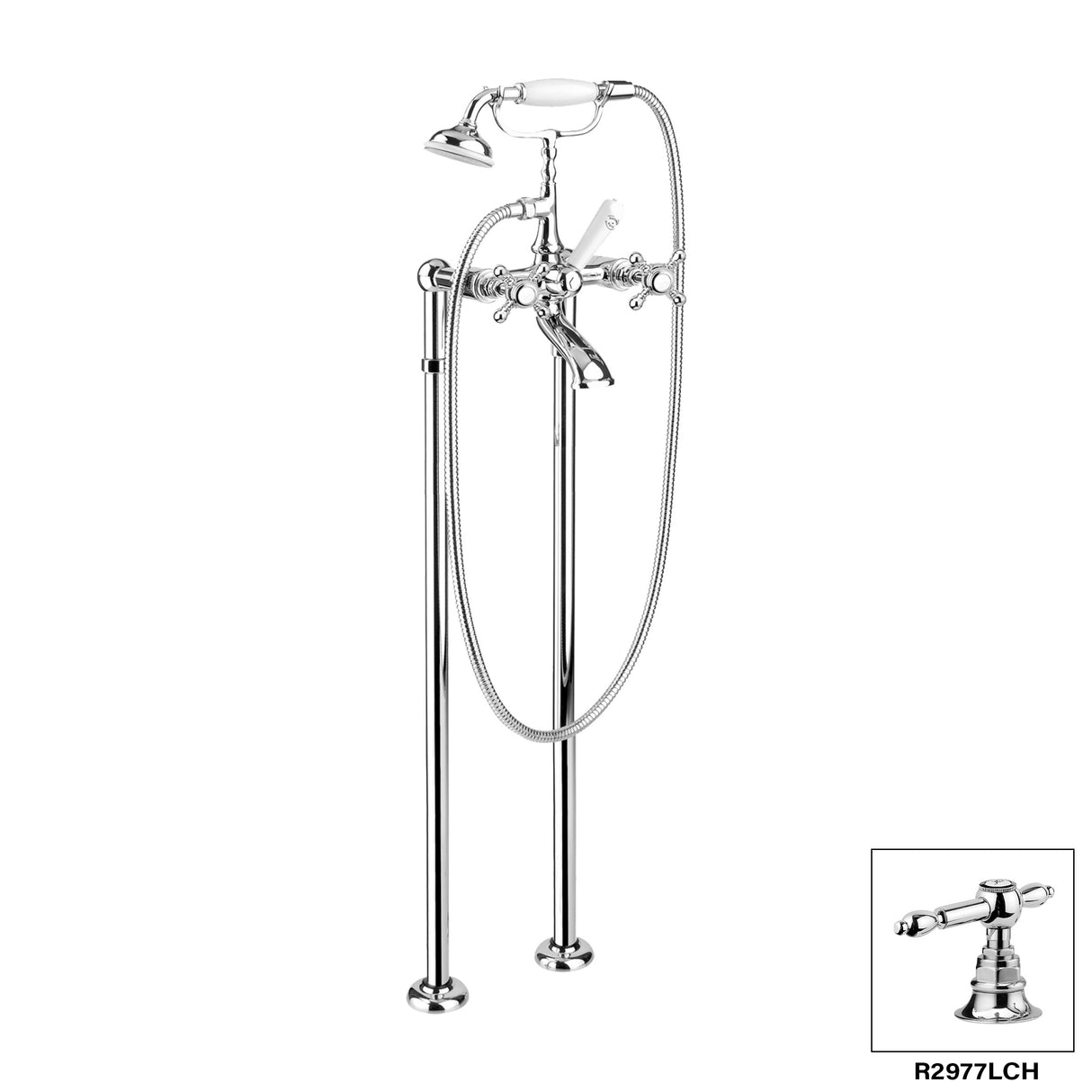 Floor Mount Tub Filler - Julia R2977