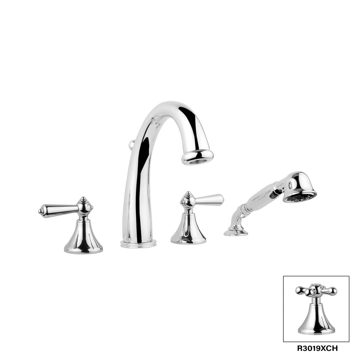 London Four Piece Deck Mount R3019X
