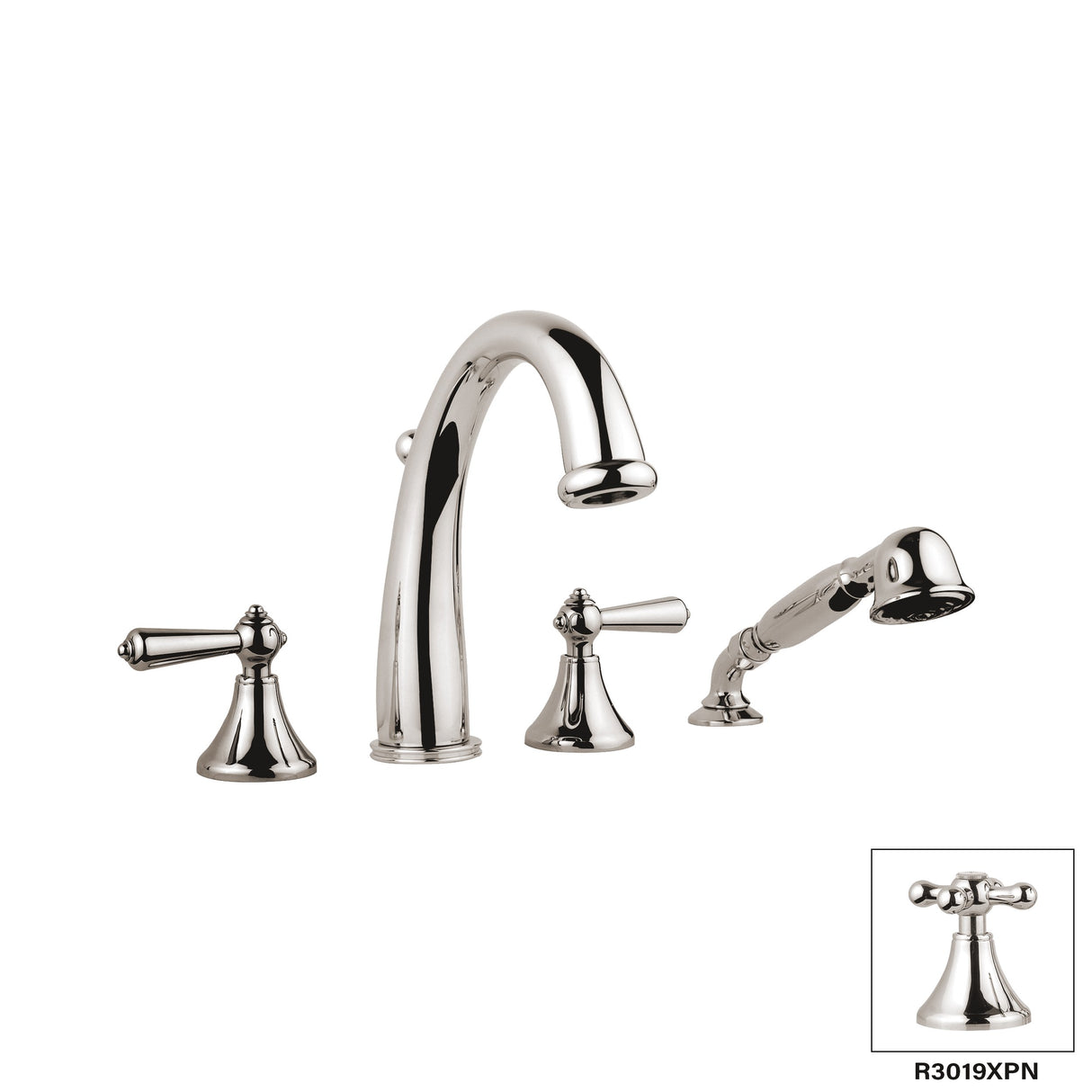 London Four Piece Deck Mount R3019X