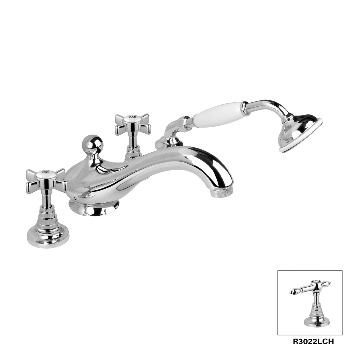 4 pc. Deck Mount - Nostalgia R3022X