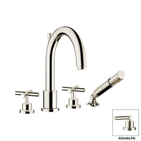 AquaDesign Tempo 4-Piece Deck Mount Tub Filler R3046X - image 2