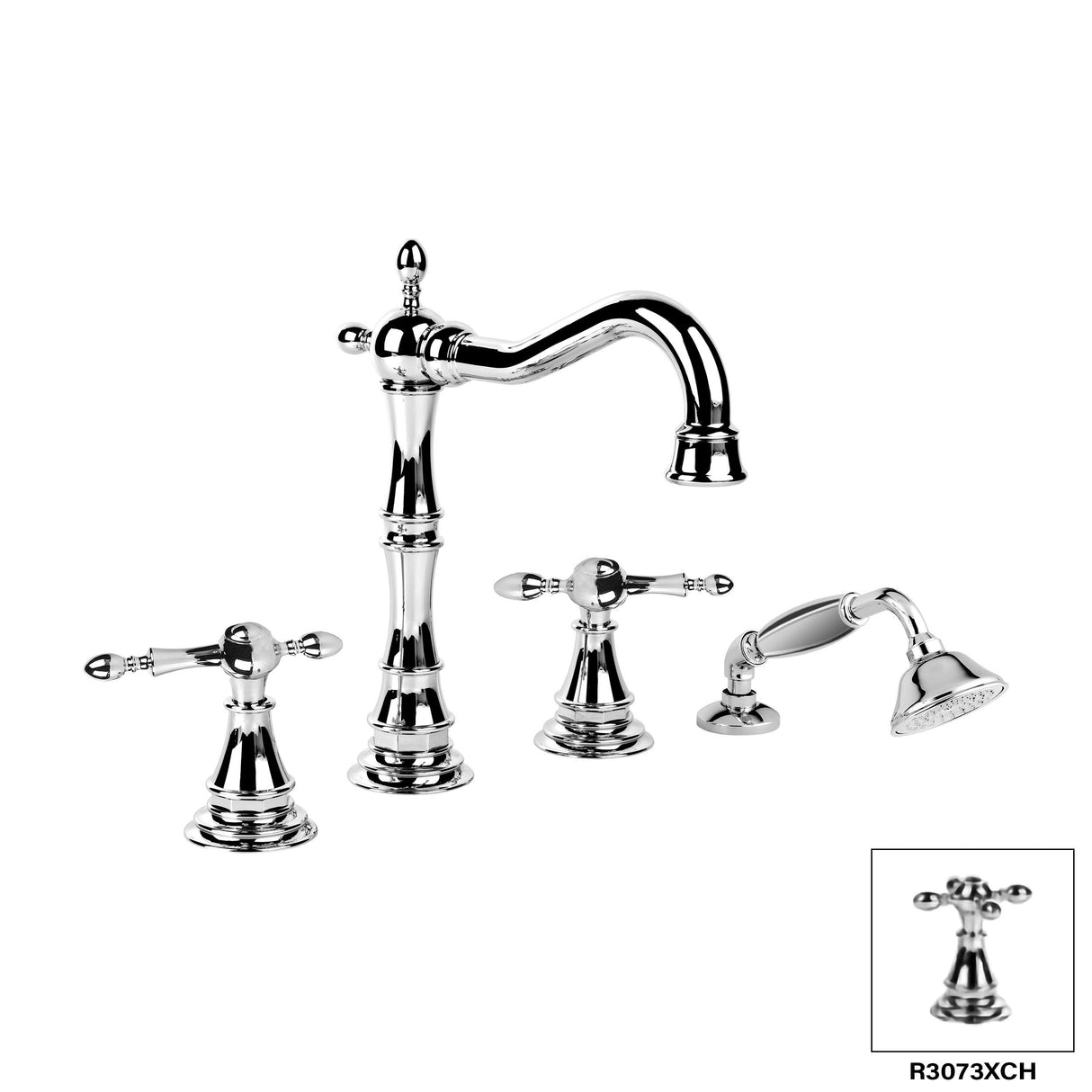 4 pc. Deck Mount - Chopin R3073L