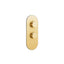 Aquabrass Round Thermostatic Shower Trim T12001, Chrome - image 4