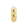 Aquabrass Round Thermostatic Shower Trim T12001, Chrome - image 4
