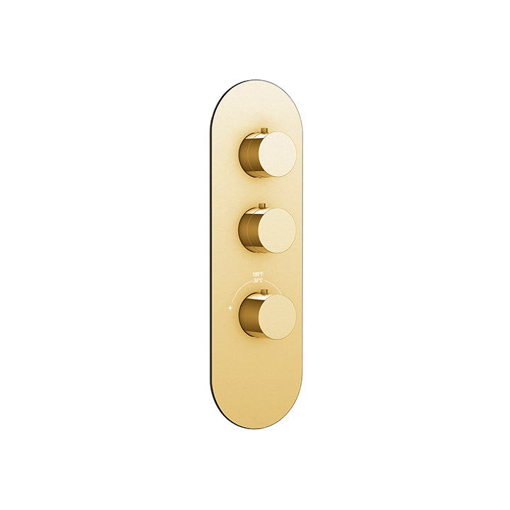 Round trim set for TURBO thermostatic valve #T12002