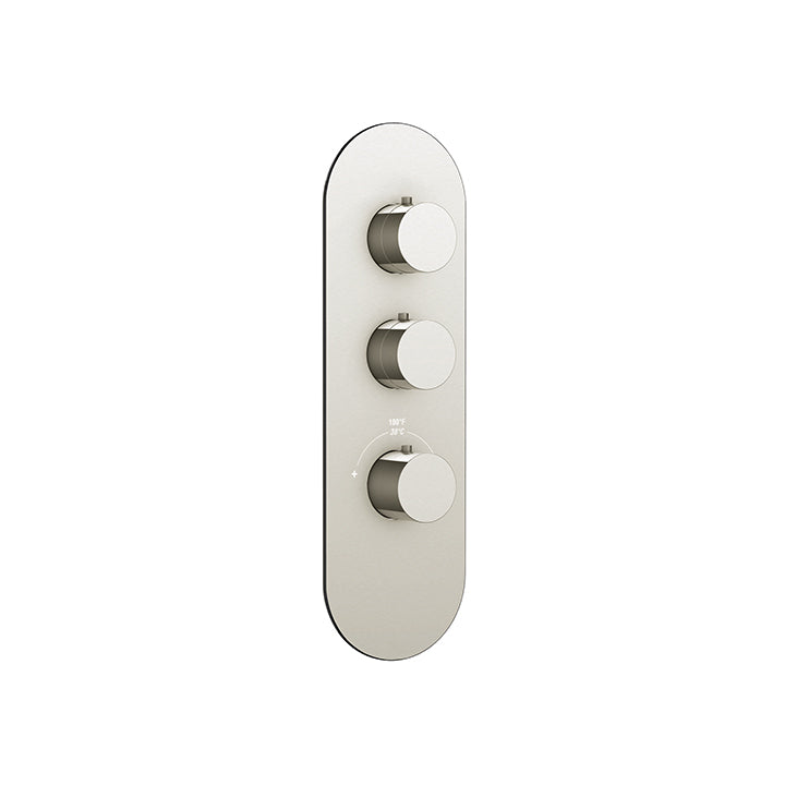 Round trim set for TURBO thermostatic valve #T12002