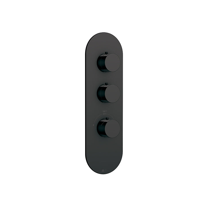 Round trim set for TURBO thermostatic valve #T12002