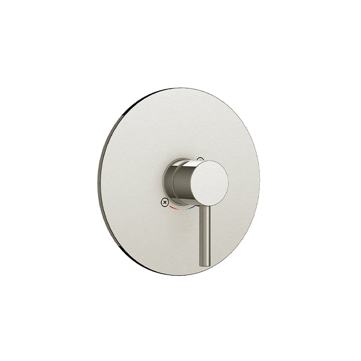 Round trim set for 1/2" pressure balance valve