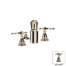 4 Hole Bidet Faucet - mechanical drain included - Chopin R4273L