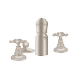 4 Hole Bidet Faucet - mechanical drain included - Queen R4275X