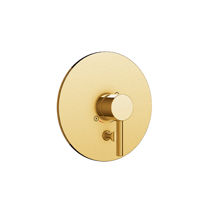 Round trim set for 1/2" pressure balance valve