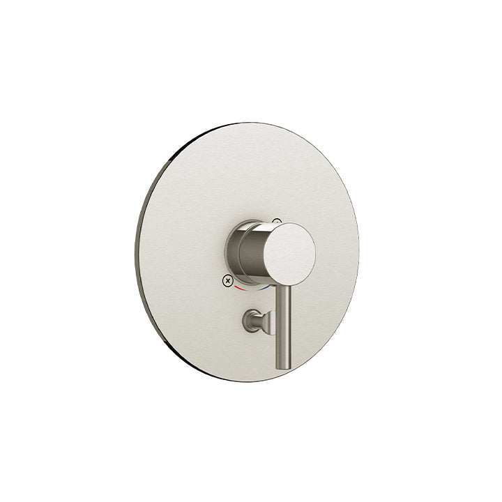 Round trim set for 1/2" pressure balance valve