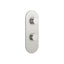 Aquabrass Turbo Round 3-Way Shared Thermostatic Trim Chrome - image 3