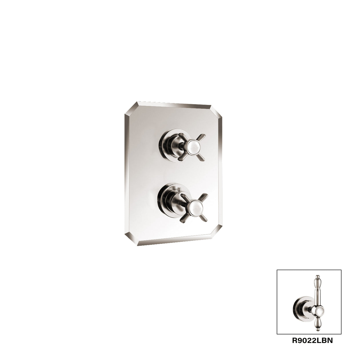 1/2” Thermostatic Valve with Shut-off - Nostalgia R9022X