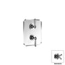 1/2” Thermostatic Valve with 2-Way Diverter - London R9219L