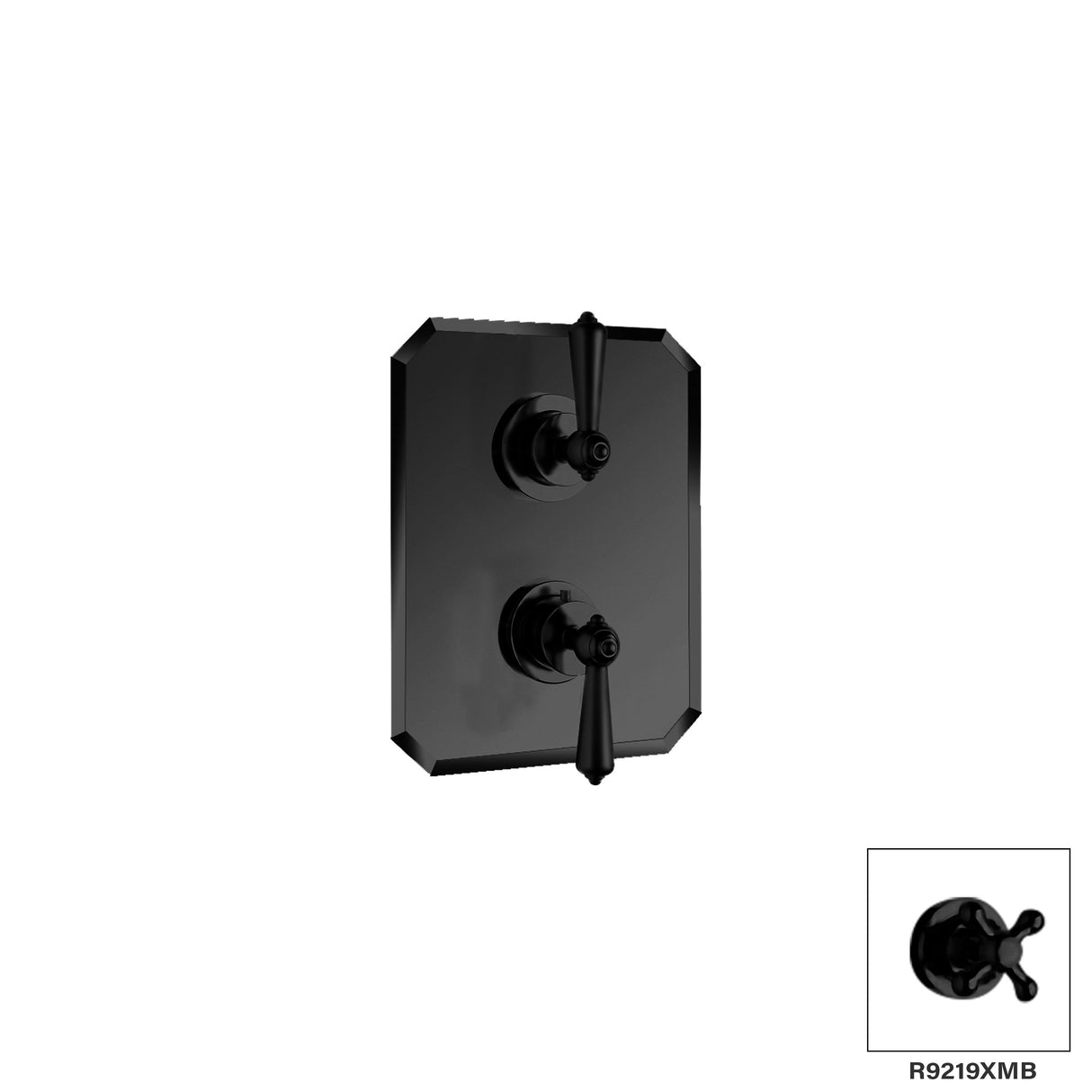 1/2” Thermostatic Valve with 2-Way Diverter - London R9219L