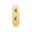 Aquabrass Turbo Round 3-Way Thermostatic Valve Trim Chrome - image 4