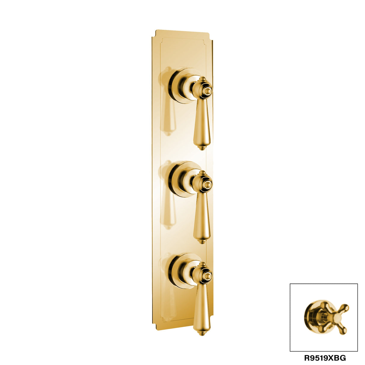 3/4 Thermostatic Valve 2 Shut Offs - London R9519L