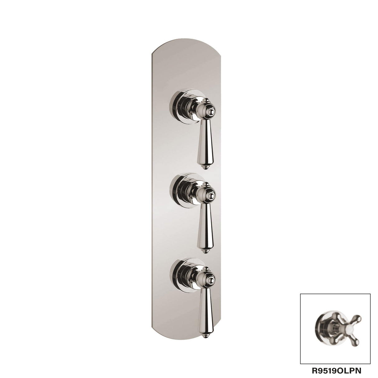 3/4 Thermostatic Valve 2 Shut Offs - London R9519OL
