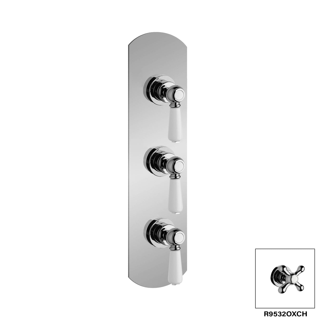 3/4 Thermostatic Valve 2 Shut Offs - Colonial R9532OL