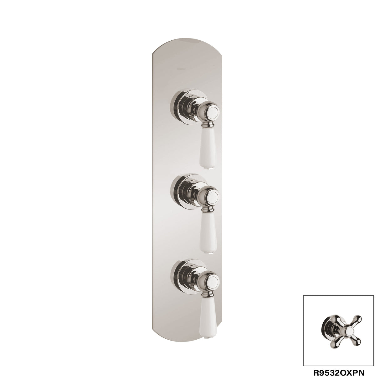 3/4 Thermostatic Valve 2 Shut Offs - Colonial R9532OL