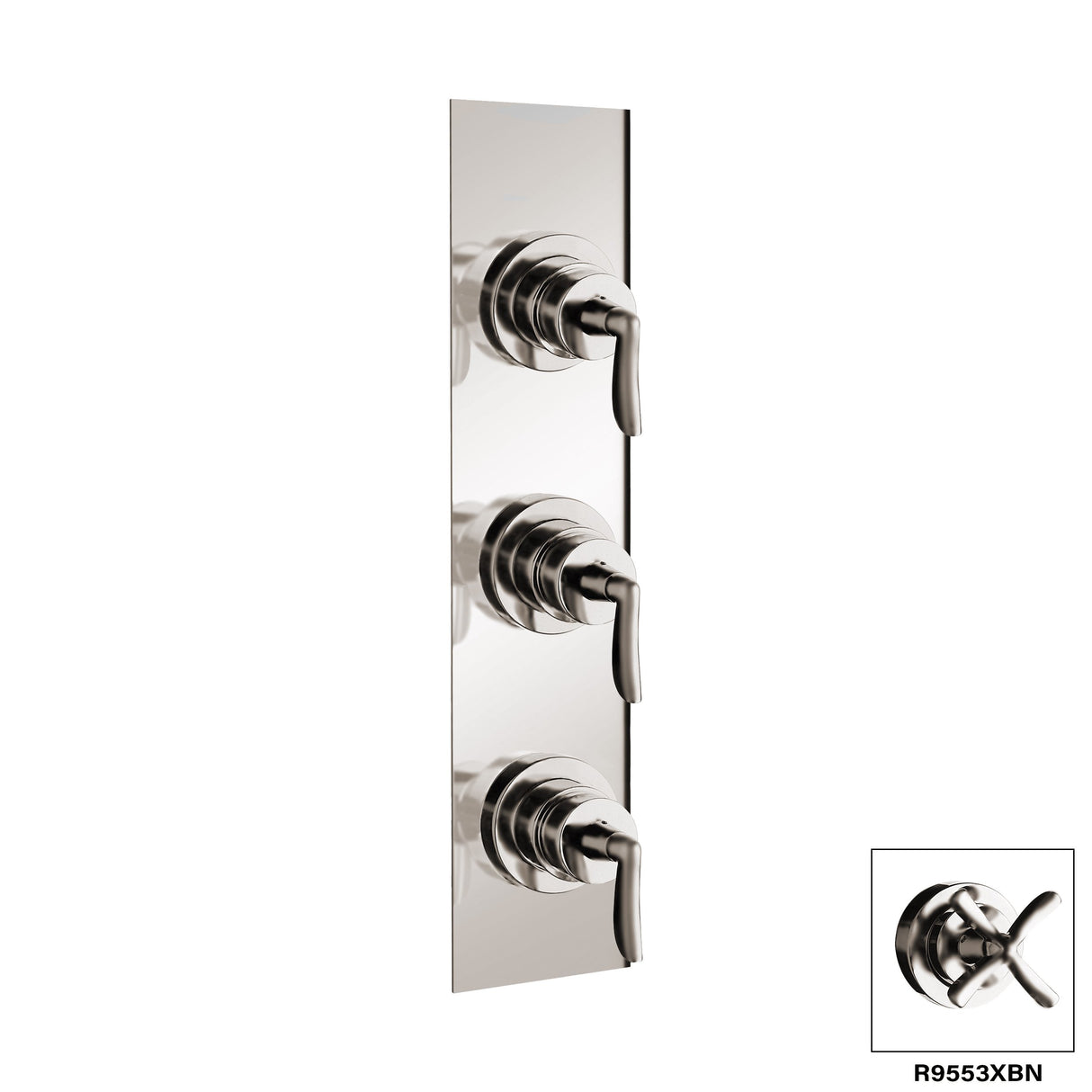 3/4 Thermostatic Valve 2 Shut Offs - Manhattan R9553L