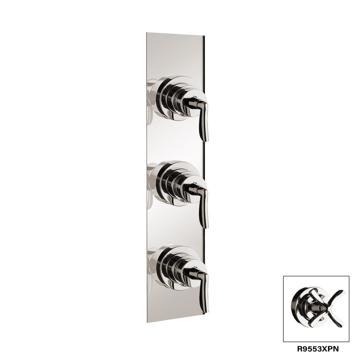 3/4 Thermostatic Valve 2 Shut Offs - Manhattan R9553L