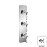 3/4 Thermostatic Valve 2 Shut Offs - Chopin R9573L
