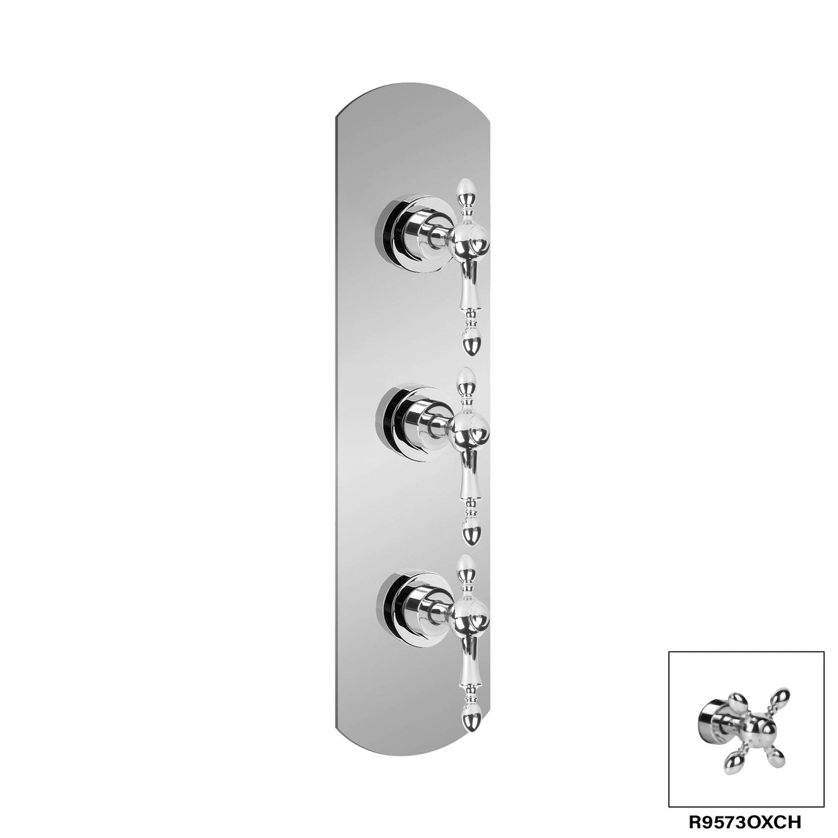 3/4 Thermostatic Valve 2 Shut Offs - Chopin R9573OL