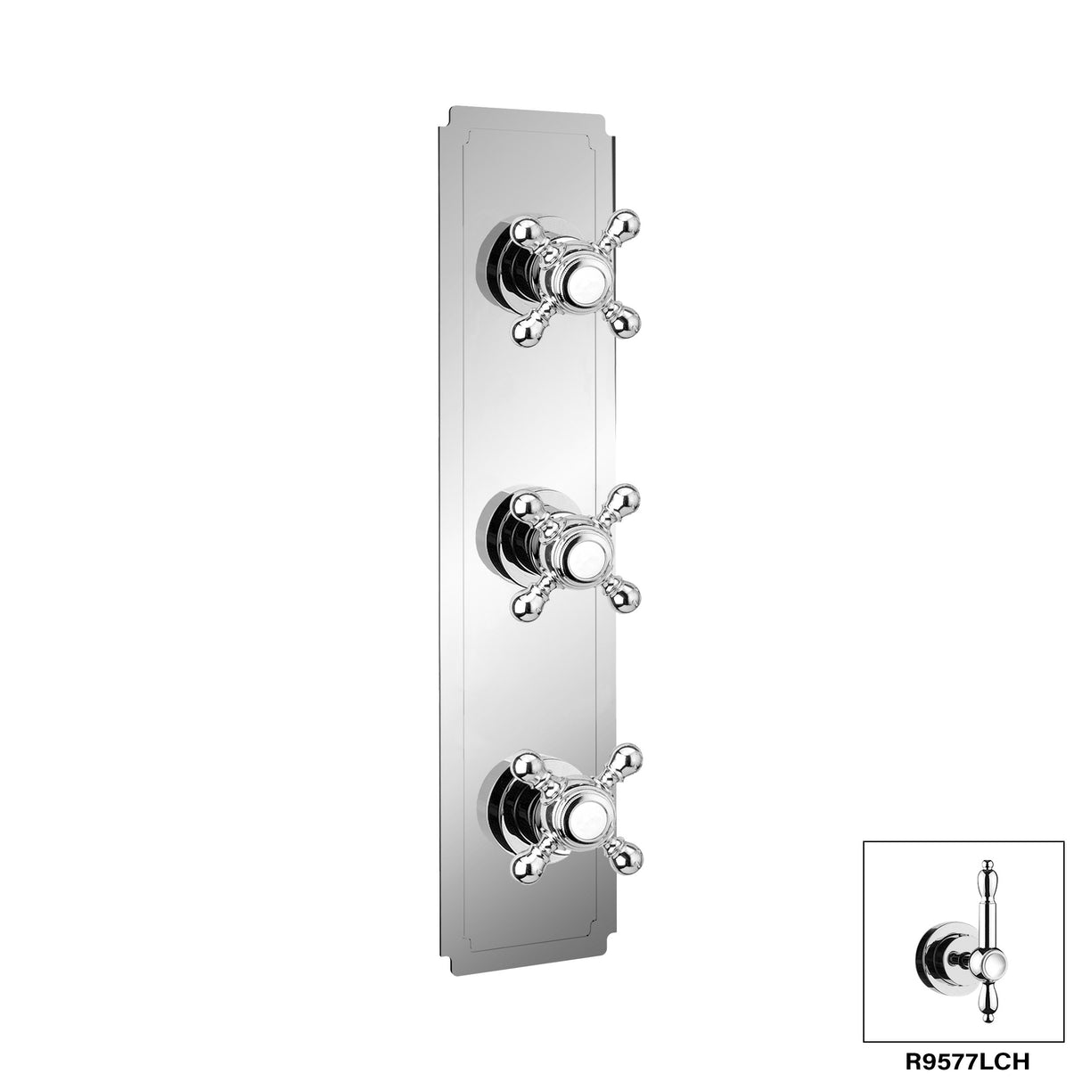 3/4 Thermostatic Valve 2 Shut Offs - Julia R9577