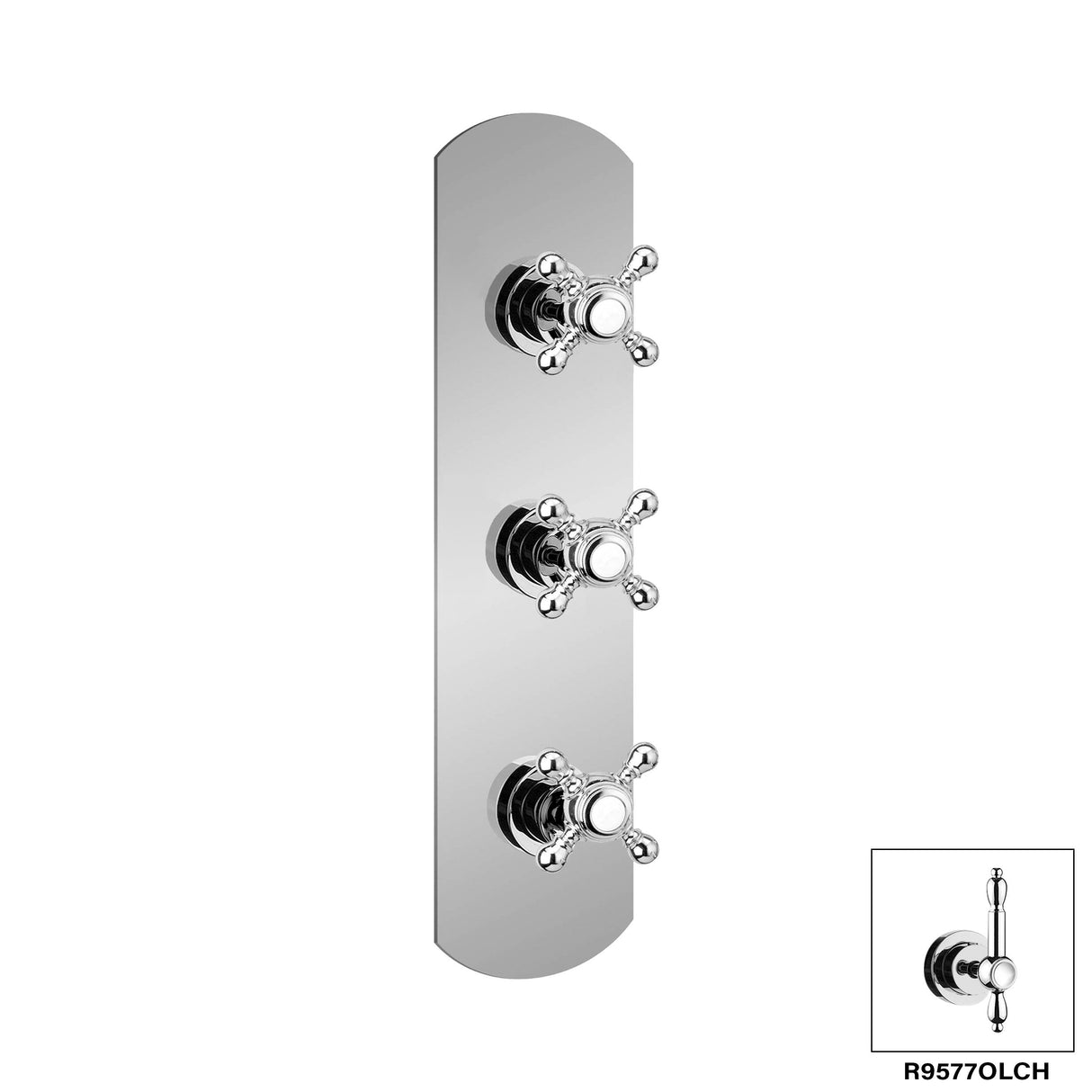 3/4 Thermostatic Valve 2 Shut Offs - Julia R9577OX