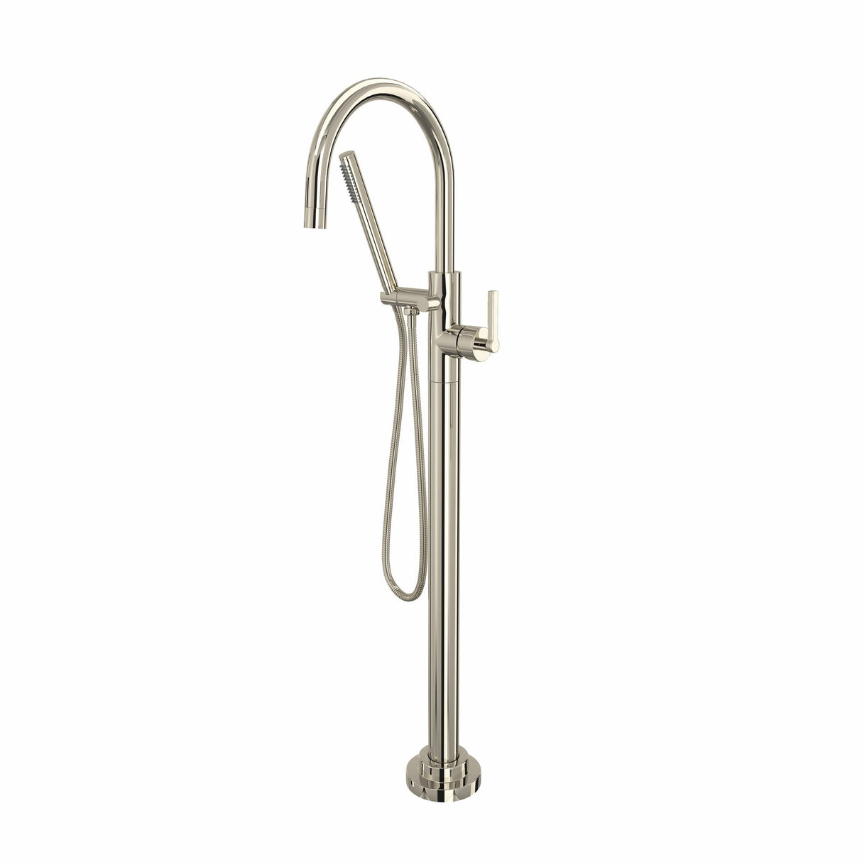 Lombardia® Single Hole Floor-mount Tub Filler Trim