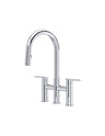 Lateral™ Bridge Pull-Down Kitchen Faucet With C-Spout LT400