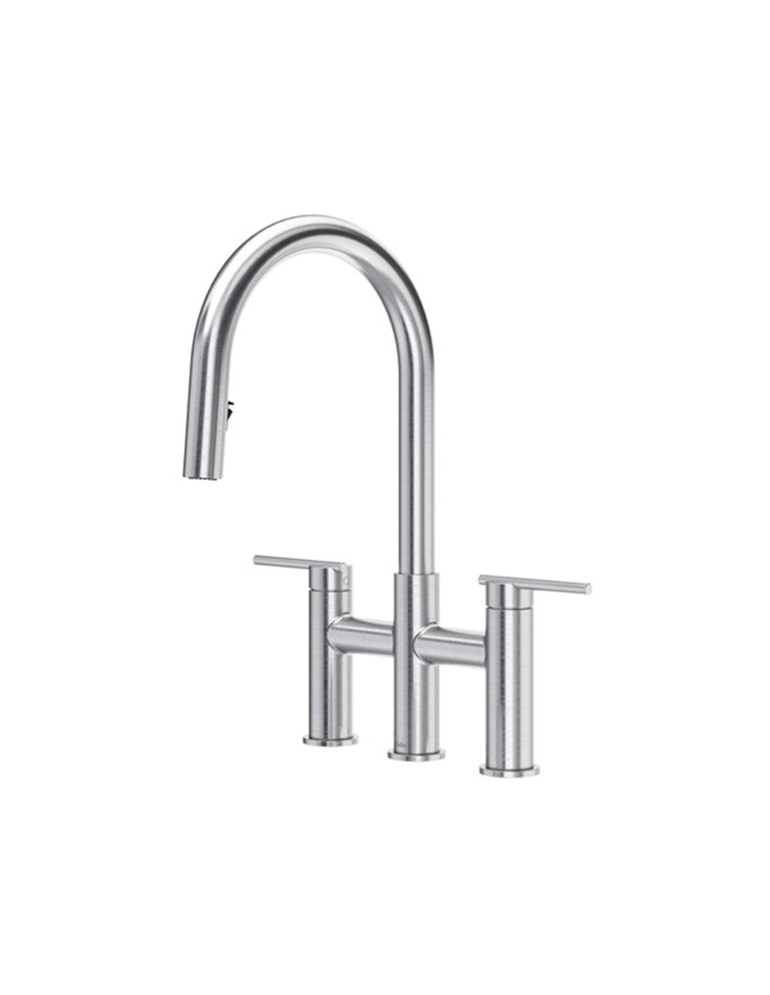 Lateral™ Bridge Pull-Down Kitchen Faucet With C-Spout LT400