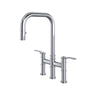 Armstrong Pull-Down Bridge Kitchen Faucet With U-Spout