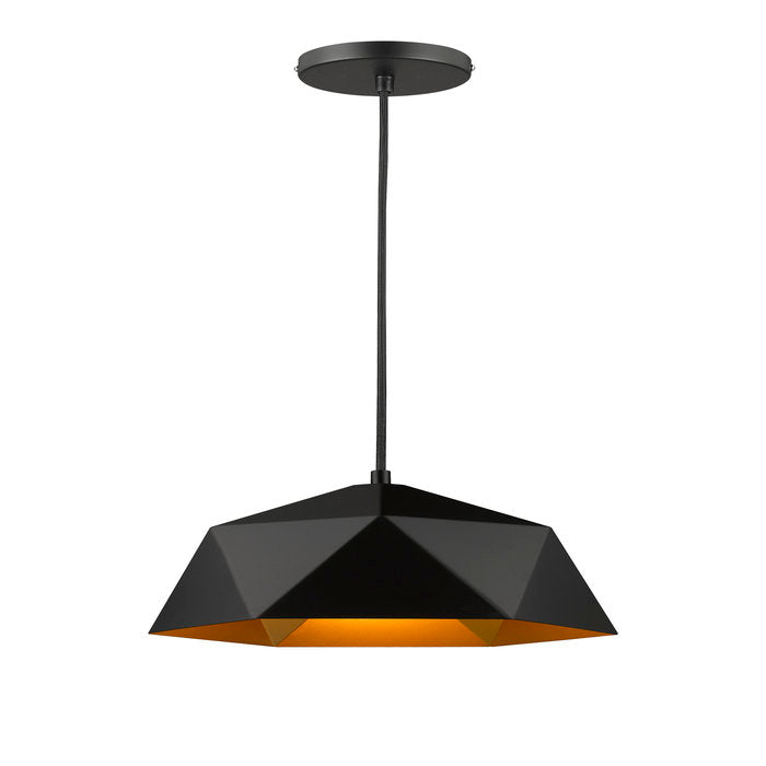 Single Pendant Lighting YS7702-1PS-BK