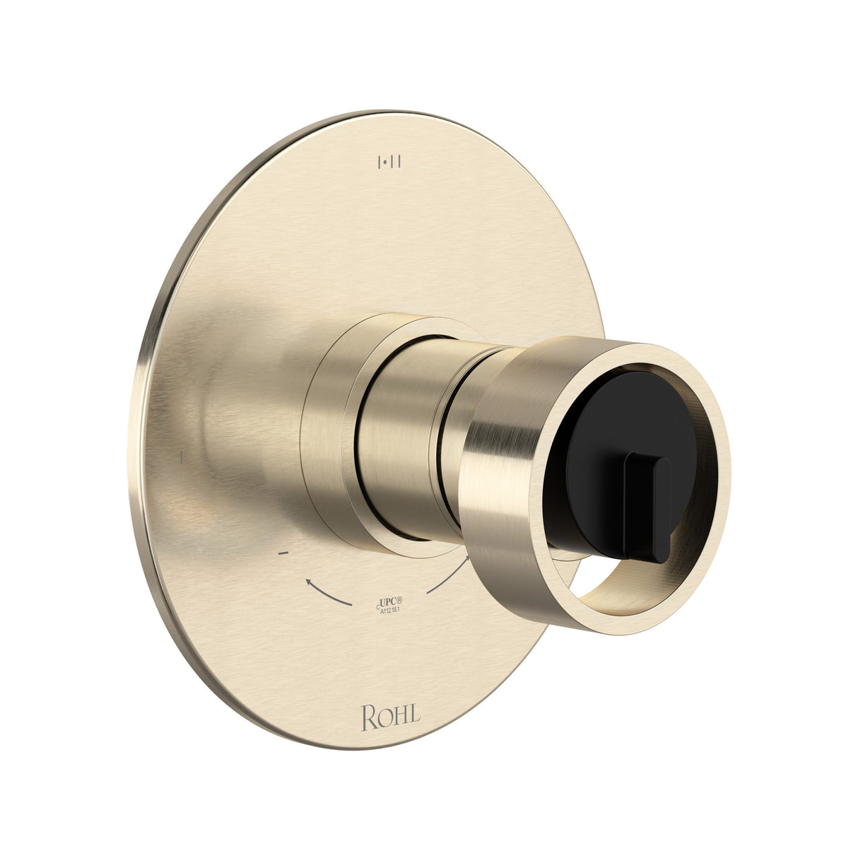 Eclissi™ 2-way Type T/P (thermostatic/pressure balance) coaxial patented trim
