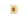 Aquabrass Square Shower Shut-Off Valve Trim 1206, Chrome - image 2