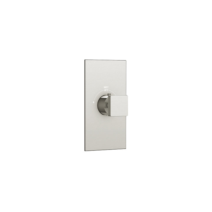 Square trim set for TURBO thermostatic valve #T12000