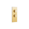 Square trim set for TURBO thermostatic valve #T12001