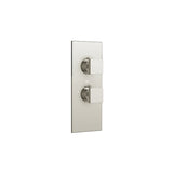 Square trim set for TURBO thermostatic valve #T12001