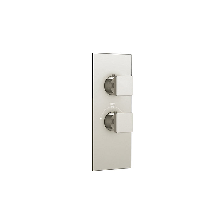 Square trim set for TURBO thermostatic valve #T12001