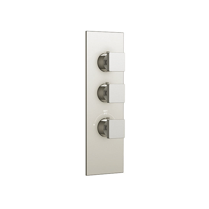 Square trim set for TURBO thermostatic valve #T12002
