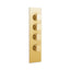 Aquabrass Square Thermostatic Shower Trim T12003, Chrome - image 2